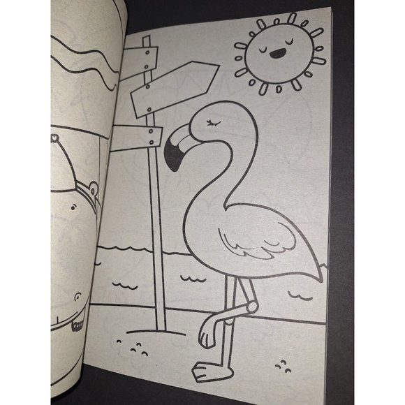 Tropical Party Coloring & Activity Book For Kids Learning - Picture 5 of 8